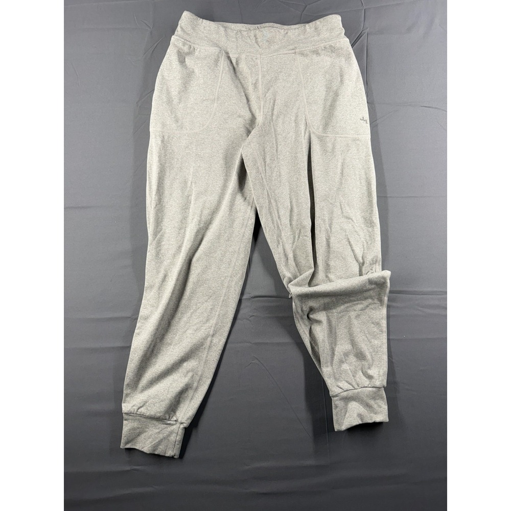JoyLab Womens Jogger Pants Small Gray Athletic Lounge Stretch Pocket Activewear